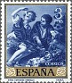 Spain 1960 Murillo 3 Ptas Blue Edifil 1278